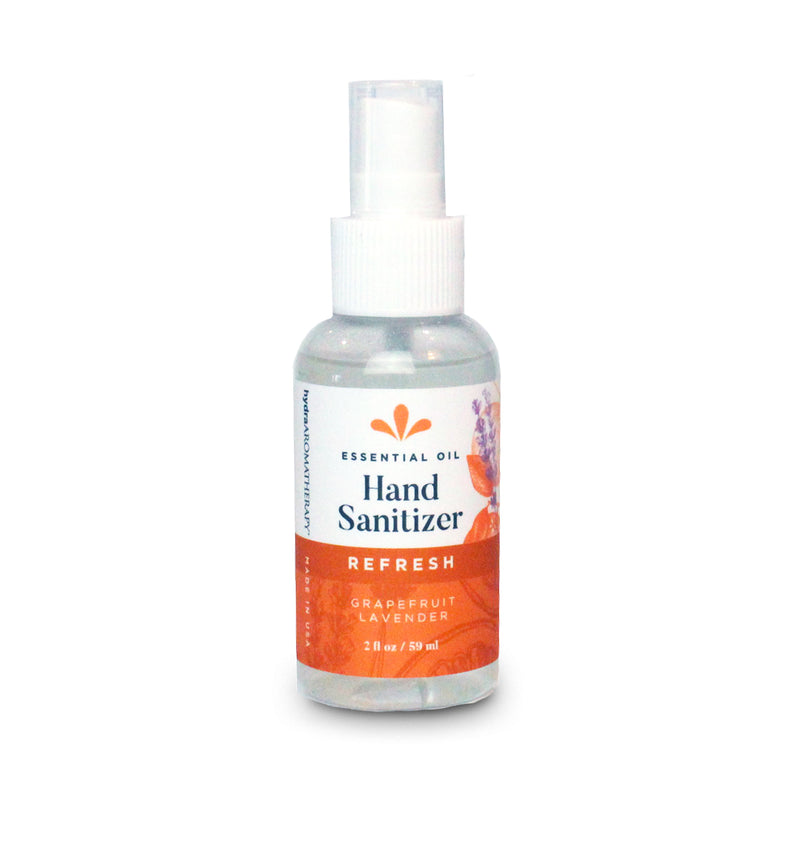 Essential Oil Hand Sanitizer in Refresh